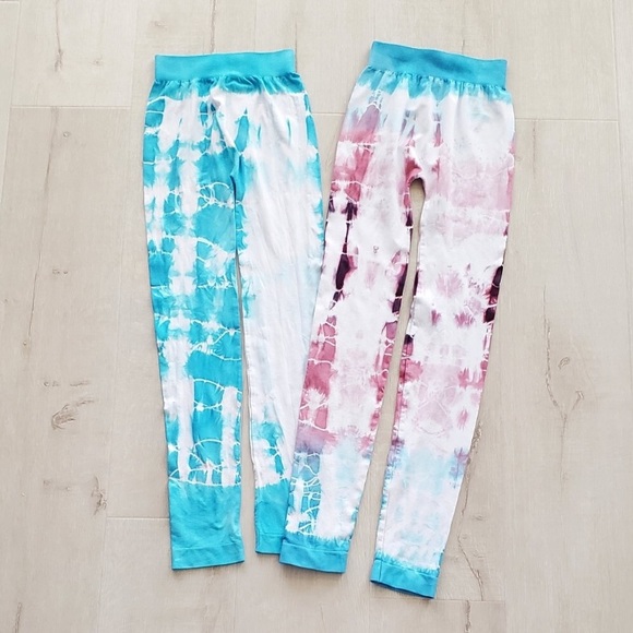 NWOT Nikibiki Tie Dye Full Length Leggings OS - Picture 6 of 10